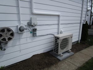 Outdoor Mini-Split Condenser for Ductless Air Conditioning