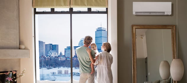 Mitsubishi ductless heating and air conditioning installer in Boston, MA Mitsubishi ductless heating and air conditioning installer in Boston, MA