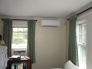 Ductless HVAC provide energy-efficient cooling for colonial home in Belmont, PA