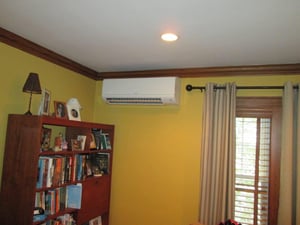 Ductless HVAC installation in Arlington, MA