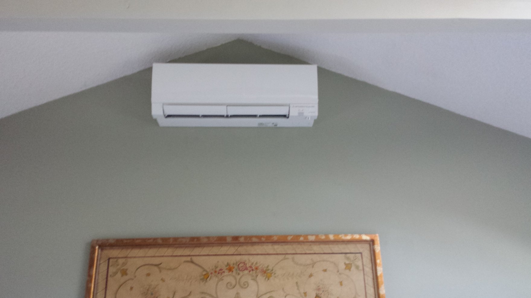 Ductless HVAC Unit Inside a West Roxbury, MA Home