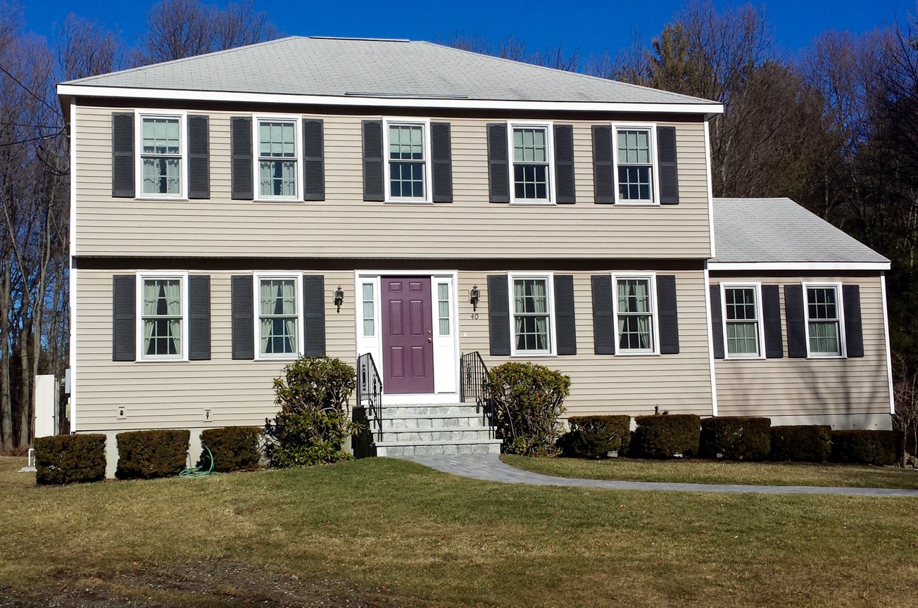 Ductless heating and air conditioning in Tewksbury, MA Home in Tewksbury, MA, gets a new ductless heating and cooling system.