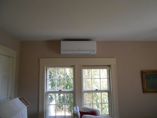 falmouth mitsubishi ductless air conditioning installation