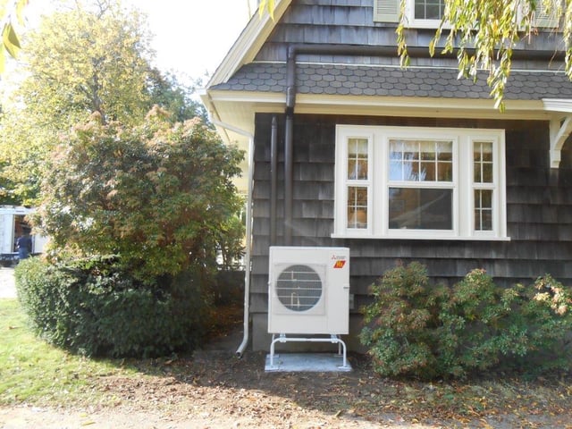 falmouth mitsubishi ductless air conditioning installation