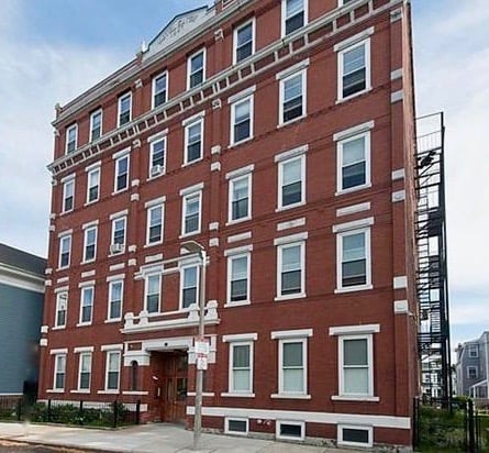 Ductless mini split system installed in Boston brownstone.