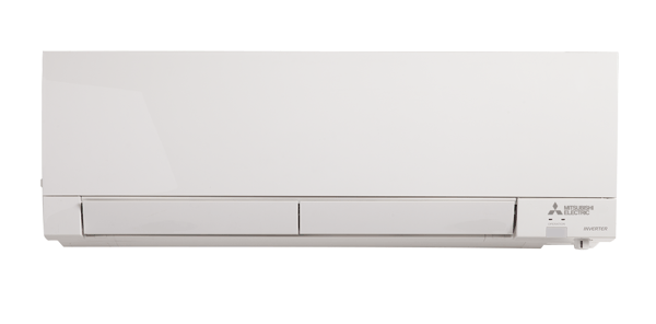 Example of the ductless AC air handler installed in this Quincy, MA.